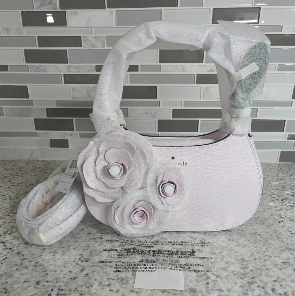 Kate Spade Flora Rose Shoulder Bag